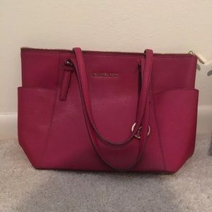 Red Michael Kors Purse